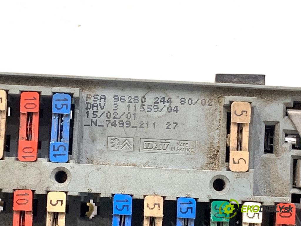 PEUGEOT 607 sedan 2001 98 kW 2.2 HDi 2179 modul BSM 9628024480 (Řídící jednotka ostatní)