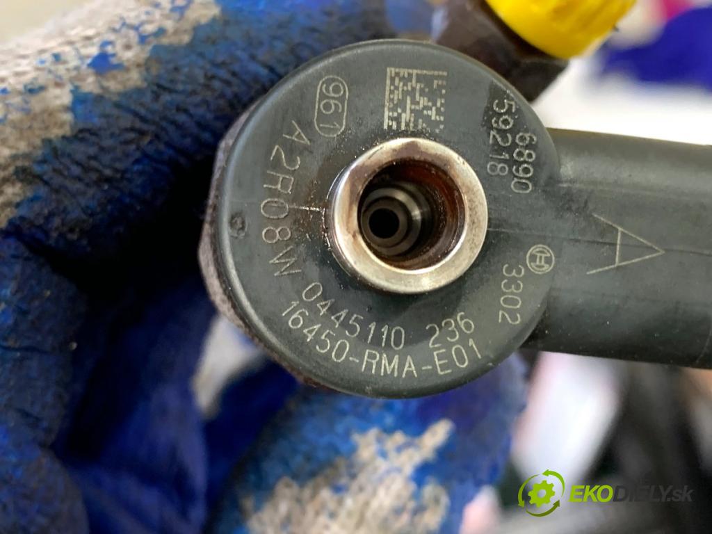 HONDA ACCORD VII sedan 2004 103 kW 2.2 i-CTDi (CN1) 2204 vstrekovač 0445110236 (Vstrekovač paliva)