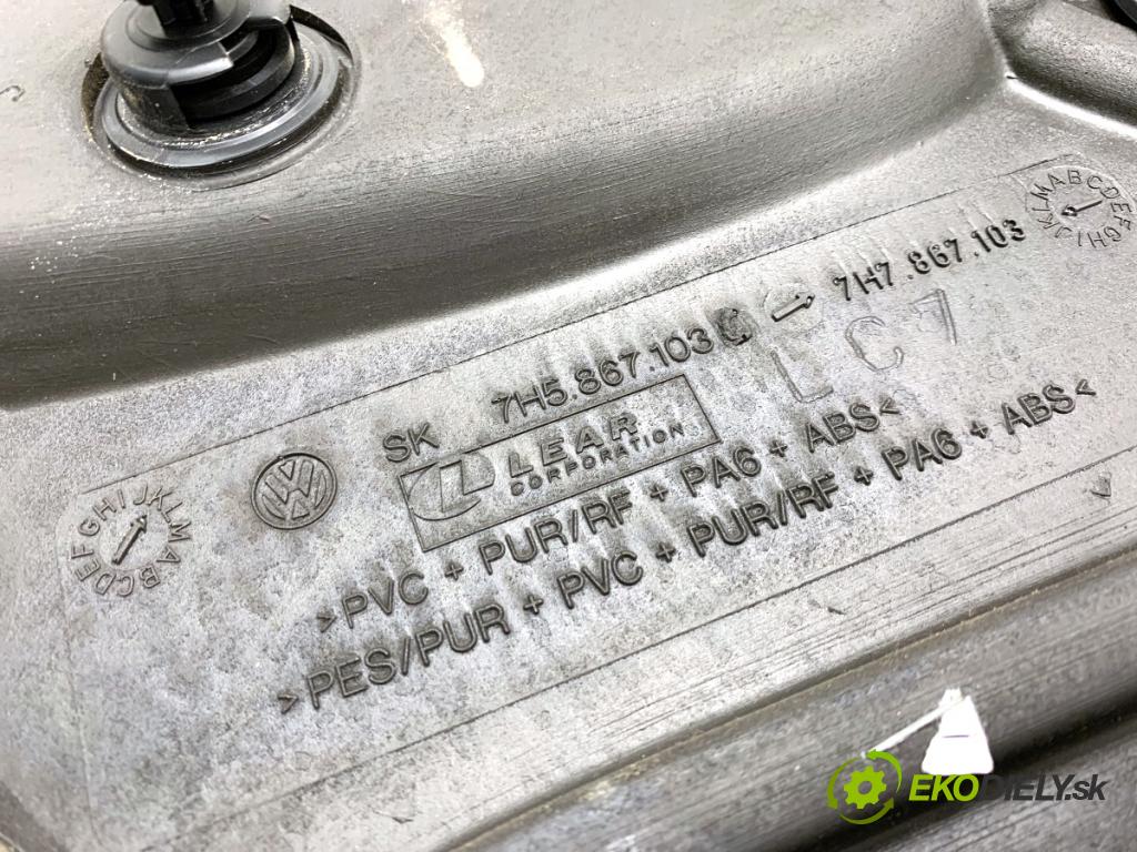 VW TRANSPORTER T5 Autobus 2015 103 kW 2.0 TDI 1968 čalúnenie Dvere ľavy predný