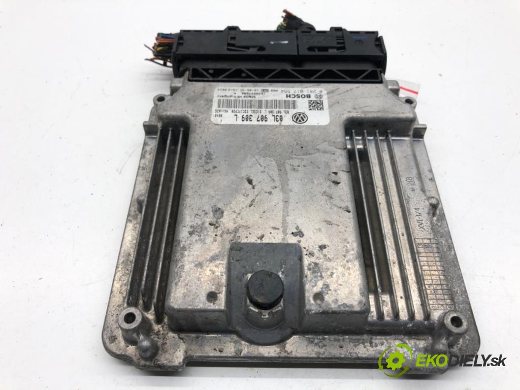 VW TRANSPORTER T5 Autobus 2015 103 kW 2.0 TDI 1968 riadiaca jednotka Motor 03L907309L (Riadiaca jednotka)