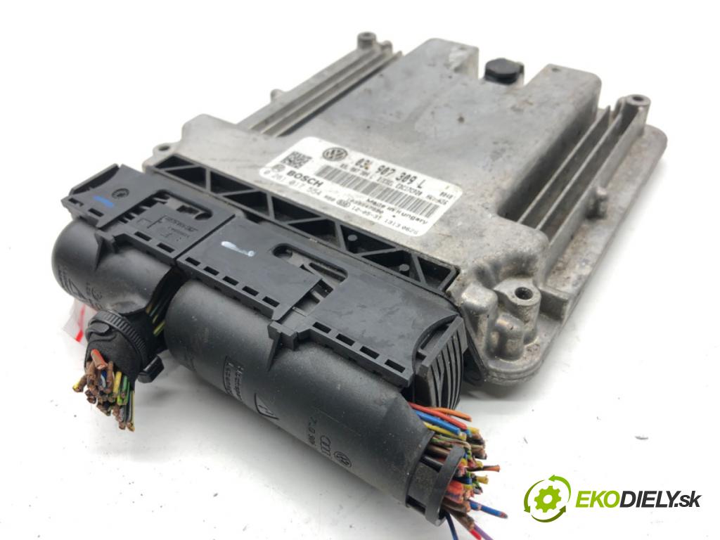 VW TRANSPORTER T5 Autobus 2015 103 kW 2.0 TDI 1968 riadiaca jednotka Motor 03L907309L (Riadiaca jednotka)