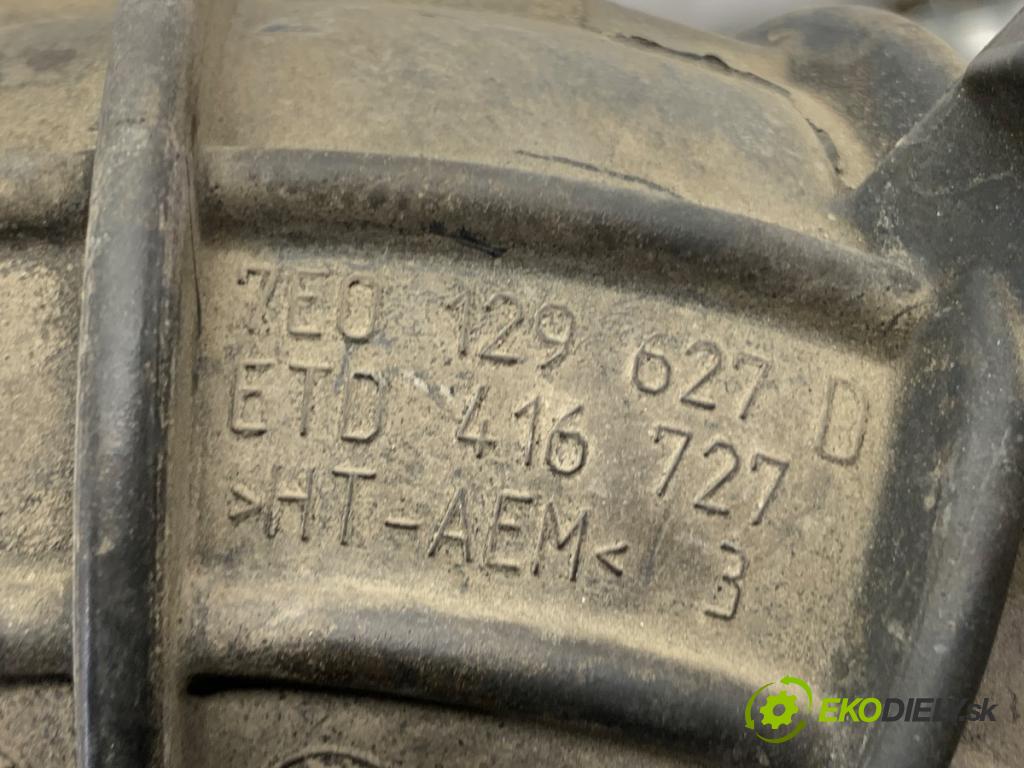 VW TRANSPORTER T5 Autobus 2015 103 kW 2.0 TDI 1968 Rúra vzduchu 7E0129627D