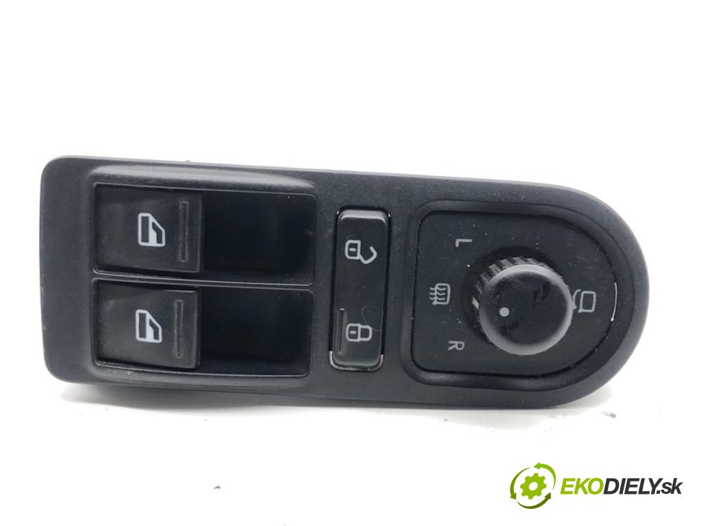 VW TRANSPORTER T5 Autobus 2015 103 kW 2.0 TDI 1968 přepínač oken 7H5959539 (Páčky pod volantem)