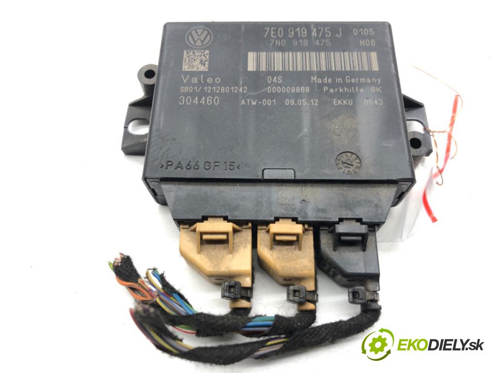 VW TRANSPORTER T5 Autobus 2015 103 kW 2.0 TDI 1968 Modul PDC 7E0919475J (Riadiaca jednotka ostatné)