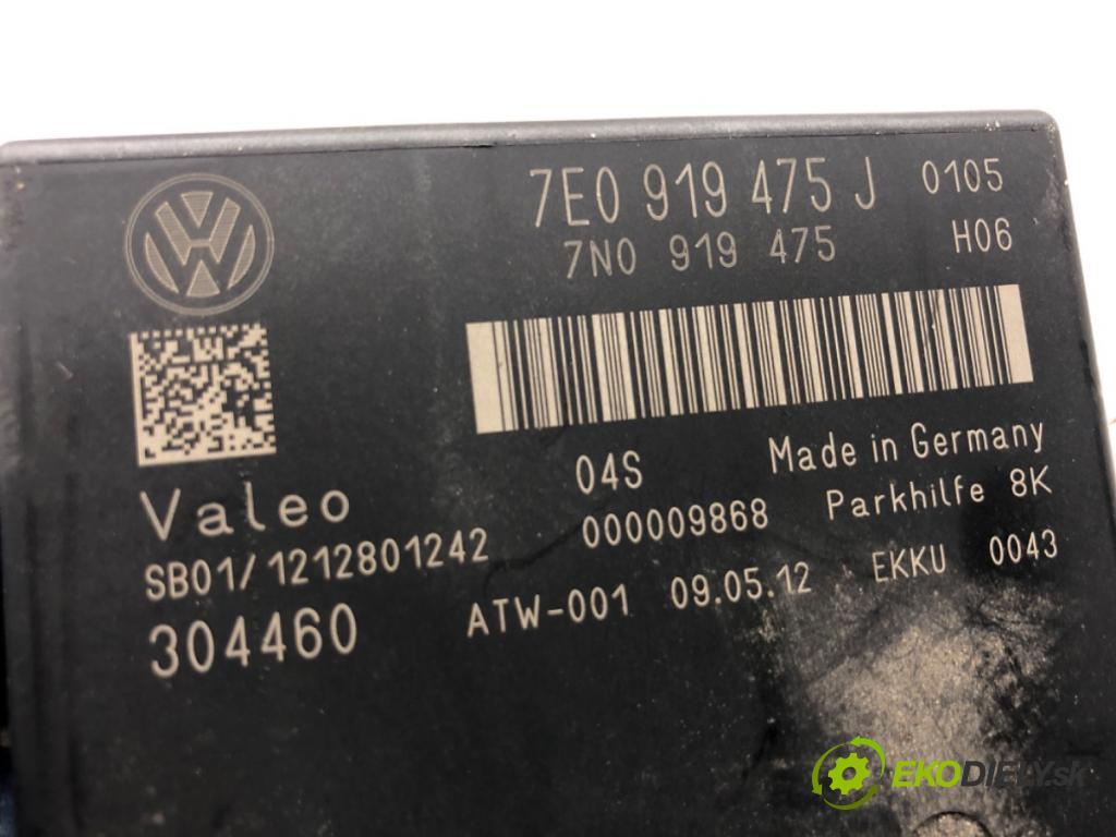 VW TRANSPORTER T5 Autobus 2015 103 kW 2.0 TDI 1968 Modul PDC 7E0919475J (Riadiaca jednotka ostatné)