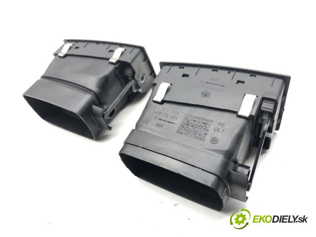 VW TRANSPORTER T5 Autobus 2015 103 kW 2.0 TDI 1968 Mriežky kúrenia predný 7E5815705