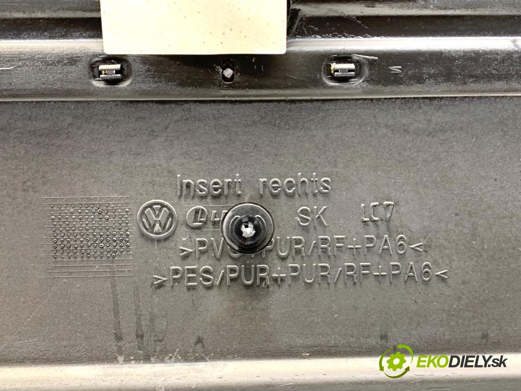 VW TRANSPORTER T5 Autobus 2015 103 kW 2.0 TDI 1968 čalúnenie Dvere pravy zad Roleta 7H5867028