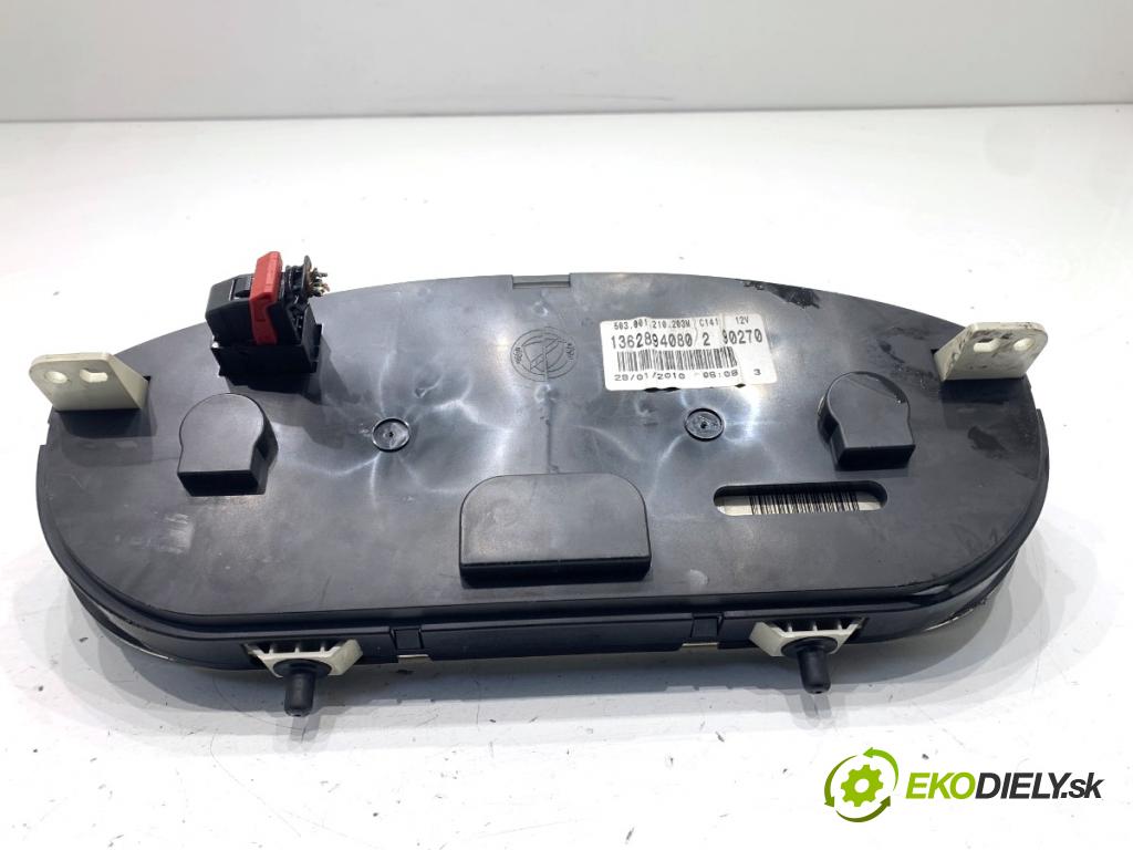 PEUGEOT BOXER II Platforma / podwozie 2010 88 kW 2.2 HDi 120 2198 prístrojovka 1362894080 (Přístrojová deska)