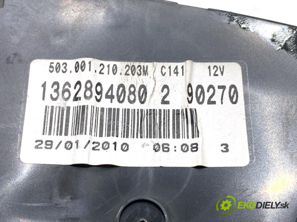 PEUGEOT BOXER II Platforma / podwozie 2010 88 kW 2.2 HDi 120 2198 prístrojovka 1362894080 (Přístrojová deska)