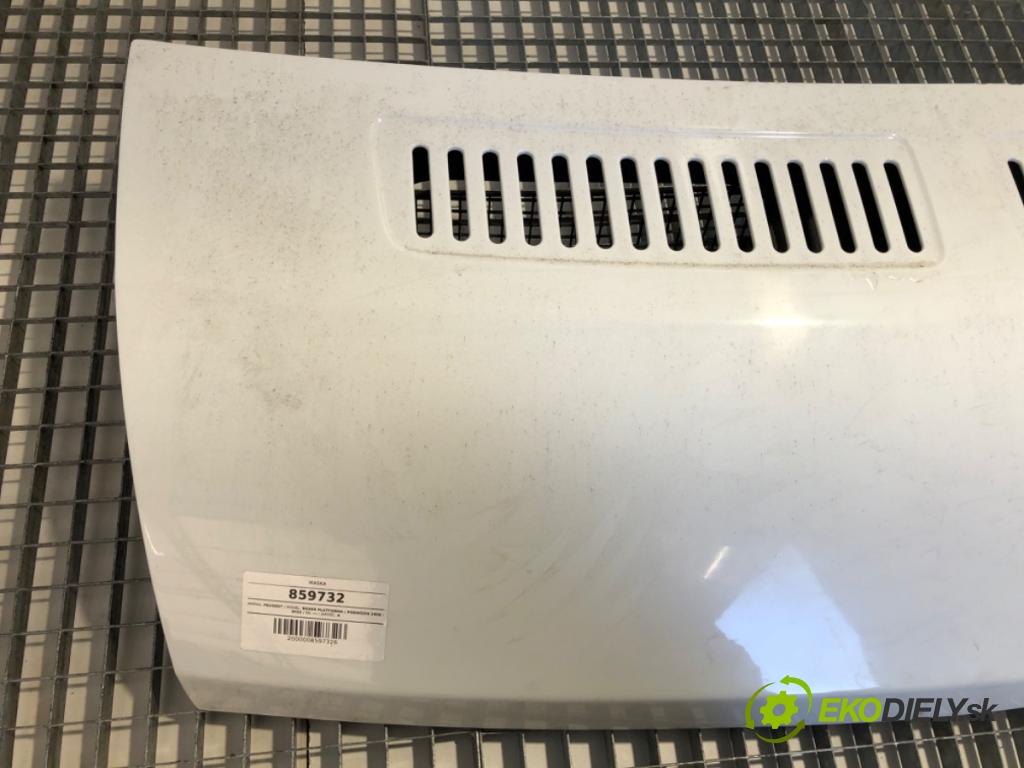 PEUGEOT BOXER II Platforma / podwozie 2010 88 kW 2.2 HDi 120 2198 Kapota  (Kapota)