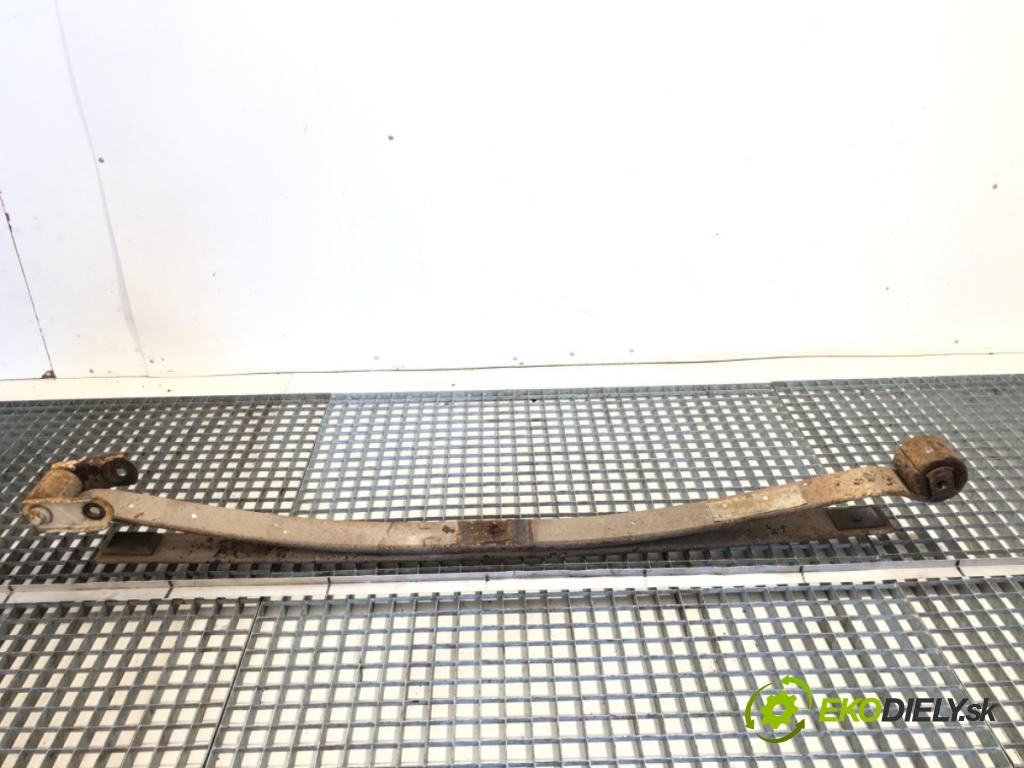 PEUGEOT BOXER II Platforma / podwozie 2010 88 kW 2.2 HDi 120 2198 listové pero levý zadní část 