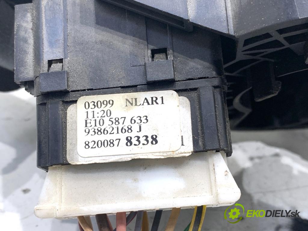 RENAULT TRAFIC II Autobus 2009 84 kW 2.0 dCi 115 1995 Prepínač kombinovaný 8200878338 (Prepínacie páčky pod volantom)