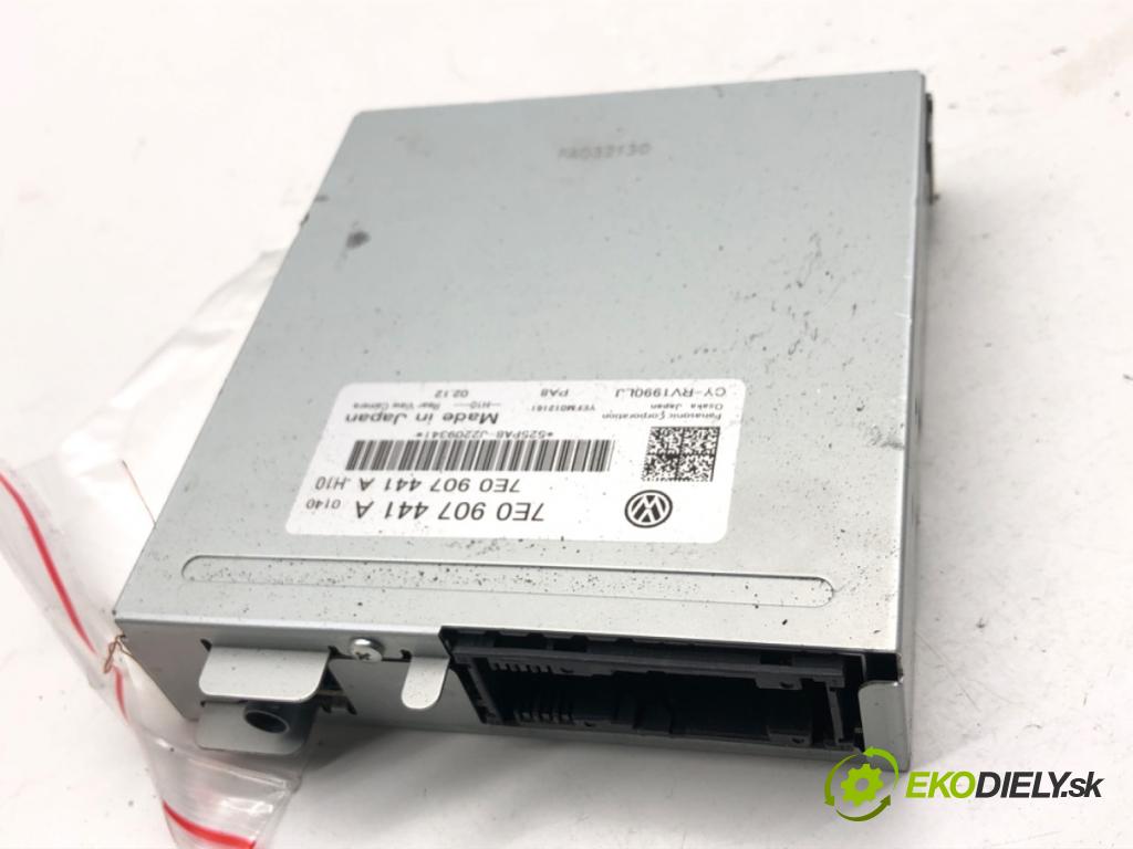 VW TRANSPORTER T5 Autobus 2015 103 kW 2.0 TDI 1968 modul KAMERY ZPĚT: 7E0907441A (Řídící jednotka ostatní)