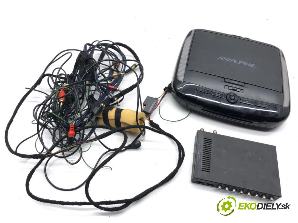 VW TRANSPORTER T5 Autobus 2015 103 kW 2.0 TDI 1968 obrazovka EKRAN slot DVD LCD ALPINE: PKG-2100P TMX-R2100