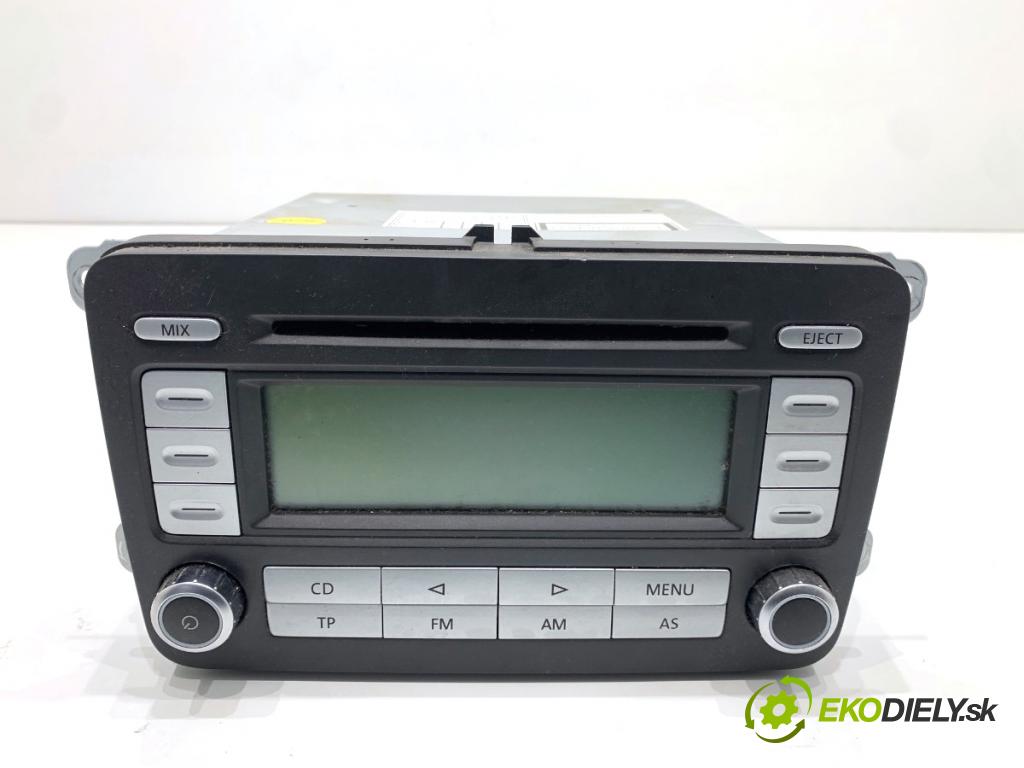 VW GOLF V Kombi 2007 77 kW 1.9 TDI 1896 RADIO 1K0035186T (Audio zařízení)