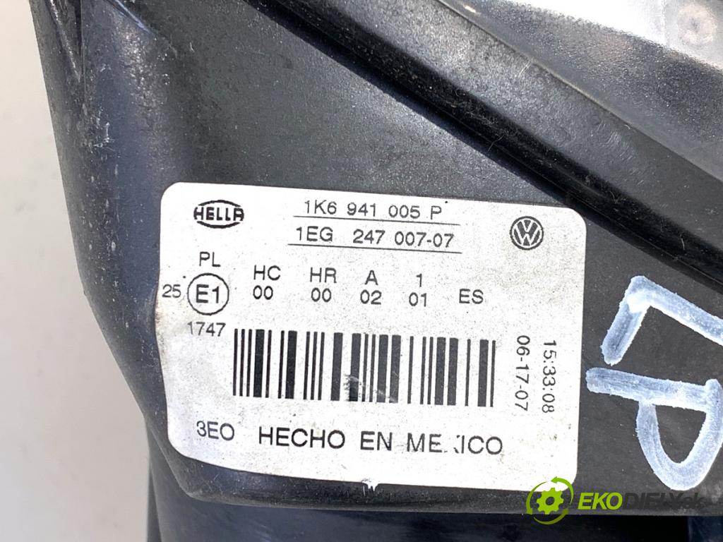 VW GOLF V Kombi 2007 77 kW 1.9 TDI 1896 Svetlomet ľavy predný 1K6941005P