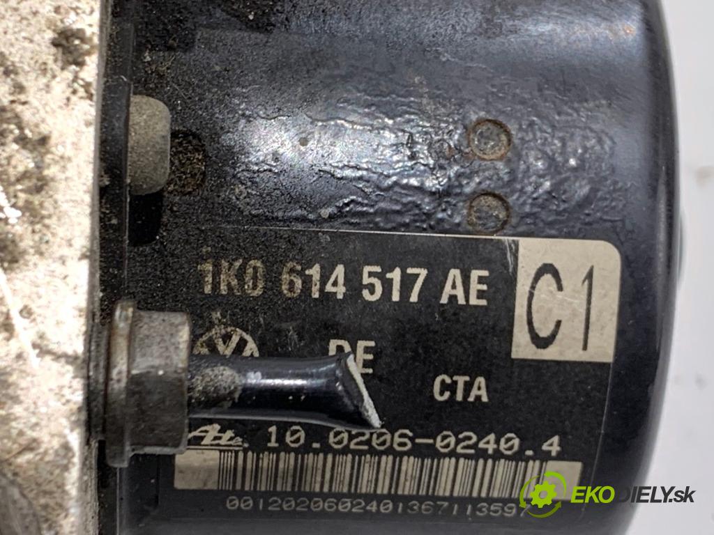VW GOLF V Kombi 2007 77 kW 1.9 TDI 1896 Pumpa ABS 1K0614517AE (Pumpa ABS)