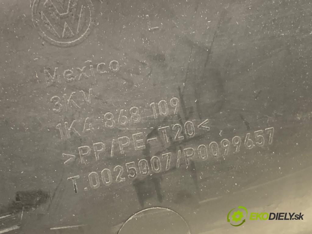 VW GOLF V Kombi 2007 77 kW 1.9 TDI 1896 ča dveře levý přední část 1K4868109