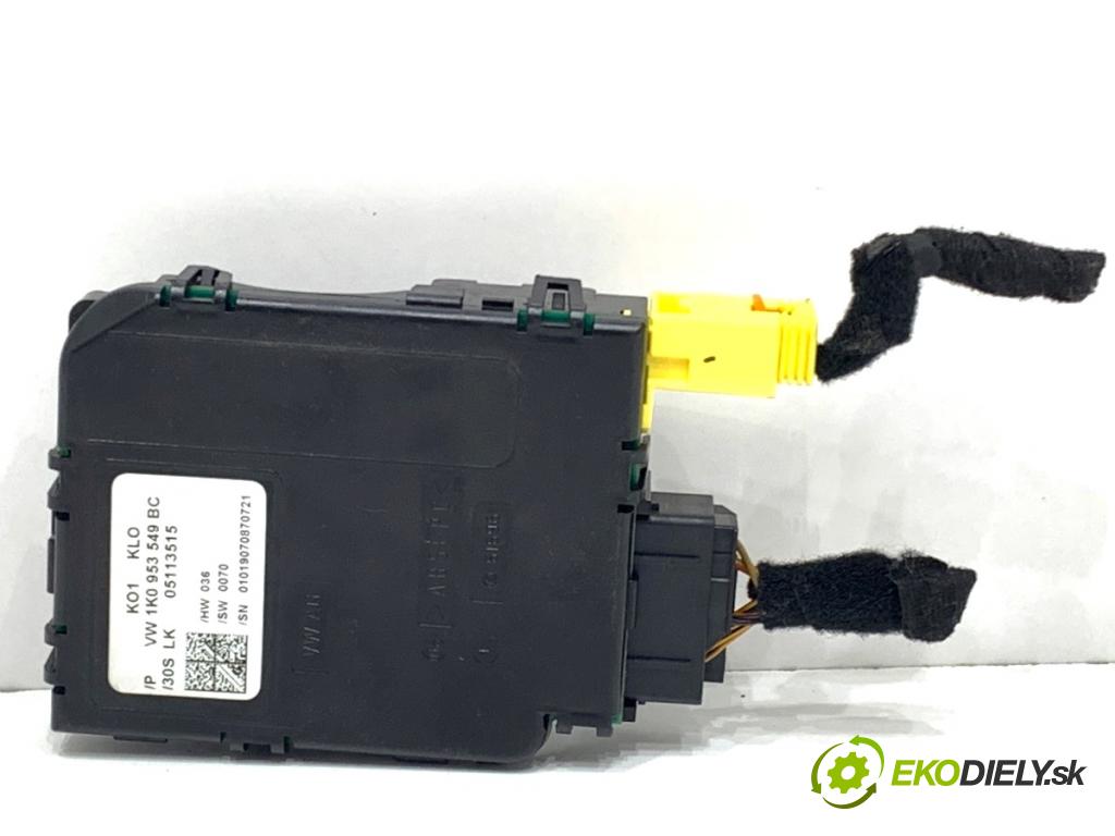 VW GOLF V Kombi 2007 77 kW 1.9 TDI 1896 Modul uhlu uhlu 1K0953549BC (Riadiaca jednotka ostatné)