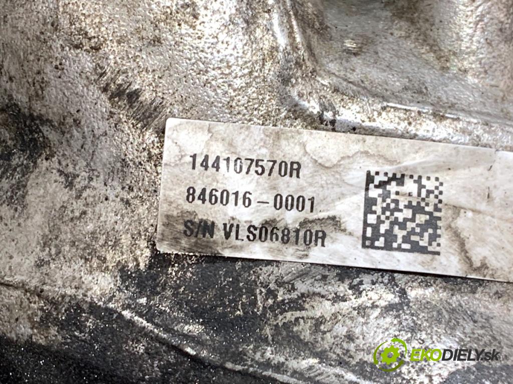 RENAULT MASTER III Autobus 2019 125 kW 2.3 dCi 170 FWD (JV0L) 2298 Turbodúchadlo,turbo 144107570R H8201393207 (Turbodúchadlo (kompletné))