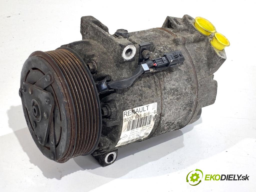RENAULT MASTER III Autobus 2019 125 kW 2.3 dCi 170 FWD (JV0L) 2298 Kompresor klimatizácie 8200848916R (Kompresor klimatizácie)