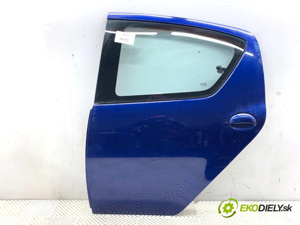 TOYOTA AYGO I liftback 2007 50 kW 1.0 (KGB10_) 998 Dvere ľavy zad 