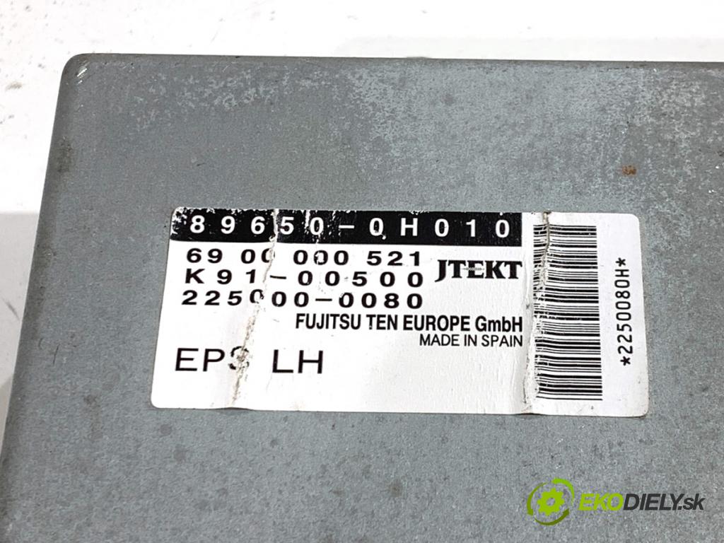 TOYOTA AYGO I liftback 2007 50 kW 1.0 (KGB10_) 998 Modul servočerpadlo 89650-0H010 (Riadiaca jednotka ostatné)