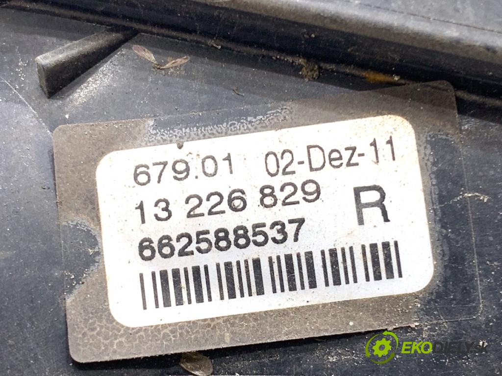 OPEL INSIGNIA A Kombi 2011 162 kW 2.0 Turbo (35) 1998 hmlové svetlo, hmlovka pravý přední část 13226829