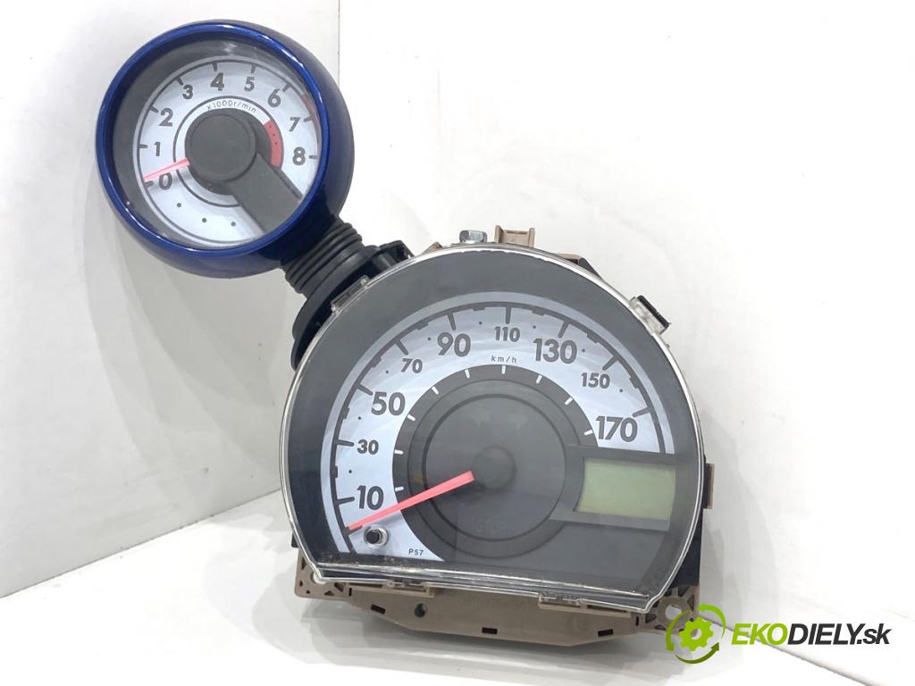 TOYOTA AYGO I liftback 2007 50 kW 1.0 (KGB10_) 998 prístrojovka otáčkoměr 83800-0H150