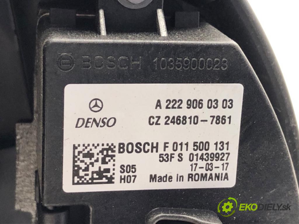MERCEDES-BENZ CLA coupe coupe 2017 80 kW CLA 180 CDI / d (117.312) 1461 ventilátor kúrenia A2469061601