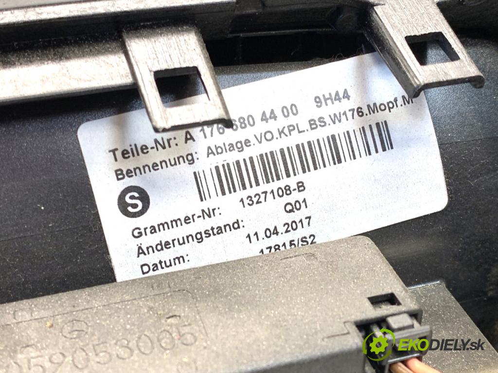 MERCEDES-BENZ CLA coupe coupe 2017 80 kW CLA 180 CDI / d (117.312) 1461 Tunel stredový A1766804400 (Stredový tunel)