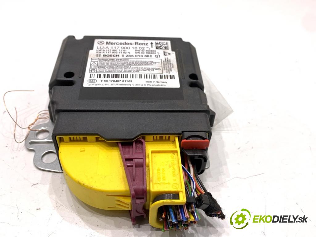 MERCEDES-BENZ CLA coupe coupe 2017 80 kW CLA 180 CDI / d (117.312) 1461 senzor airbag 0285013862 (Snímač)