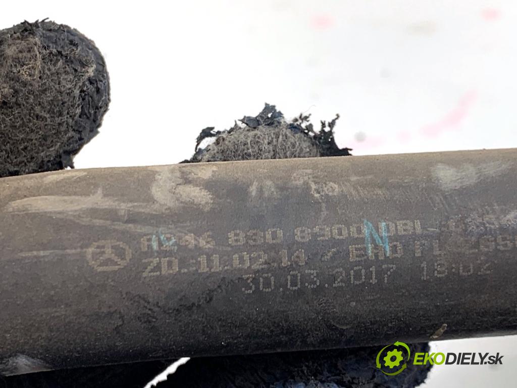 MERCEDES-BENZ CLA coupe coupe 2017 80 kW CLA 180 CDI / d (117.312) 1461 Rúra vody A2468308900