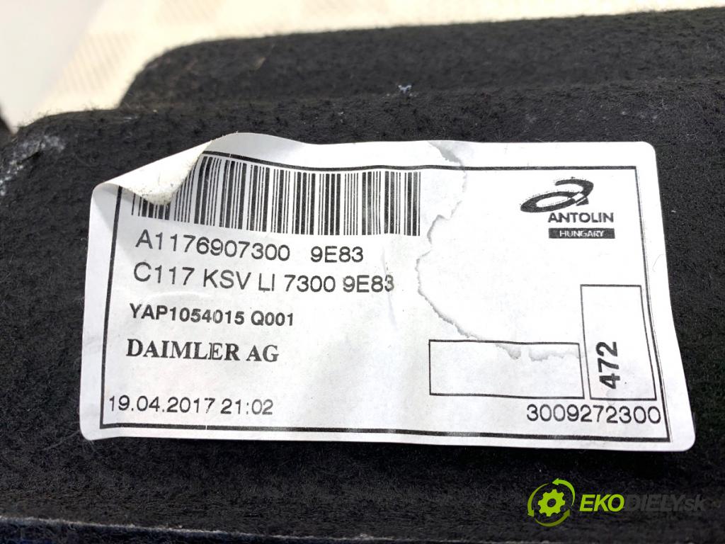 MERCEDES-BENZ CLA coupe coupe 2017 80 kW CLA 180 CDI / d (117.312) 1461 čalúnenie kufra ľavy A1176907300