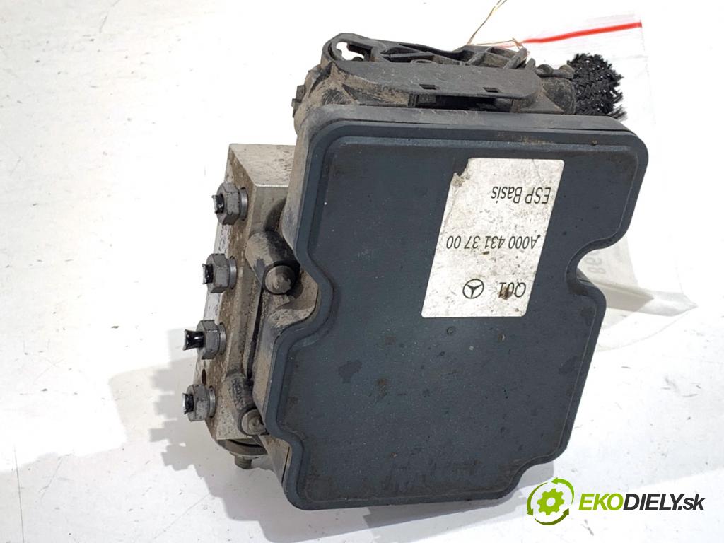 MERCEDES-BENZ CLA coupe coupe 2017 80 kW CLA 180 CDI / d (117.312) 1461 pumpa ABS A0004313700 (Pumpa ABS)