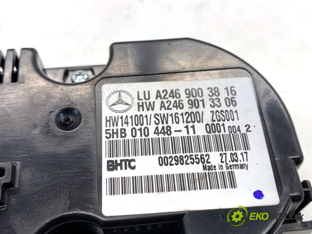 MERCEDES-BENZ CLA coupe coupe 2017 80 kW CLA 180 CDI / d (117.312) 1461 Panel ovládaní topení A2469003816 (Páčky pod volantem)