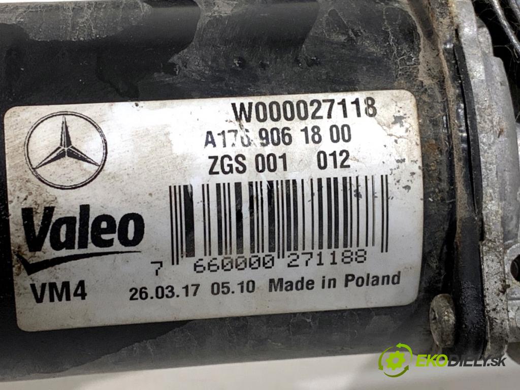 MERCEDES-BENZ CLA coupe coupe 2017 80 kW CLA 180 CDI / d (117.312) 1461 Mechanizmus stieračov predný A1769061800 (Motorček stieračov predný)