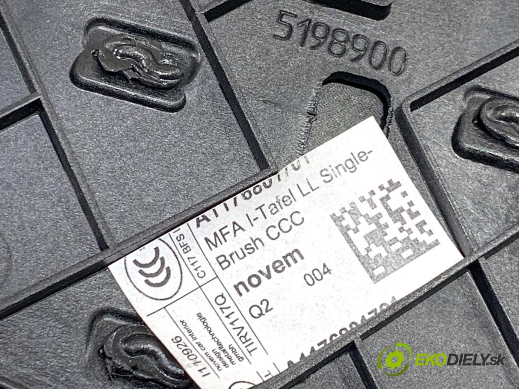 MERCEDES-BENZ CLA coupe coupe 2017 80 kW CLA 180 CDI / d (117.312) 1461 lišty kryt A1766890018 (Lišta)