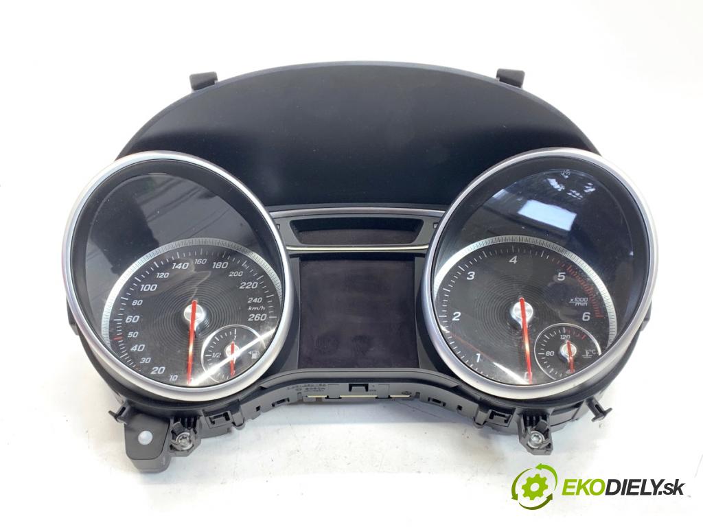 MERCEDES-BENZ CLA coupe coupe 2017 80 kW CLA 180 CDI / d (117.312) 1461 prístrojovka A1179002602 (Přístrojová deska)