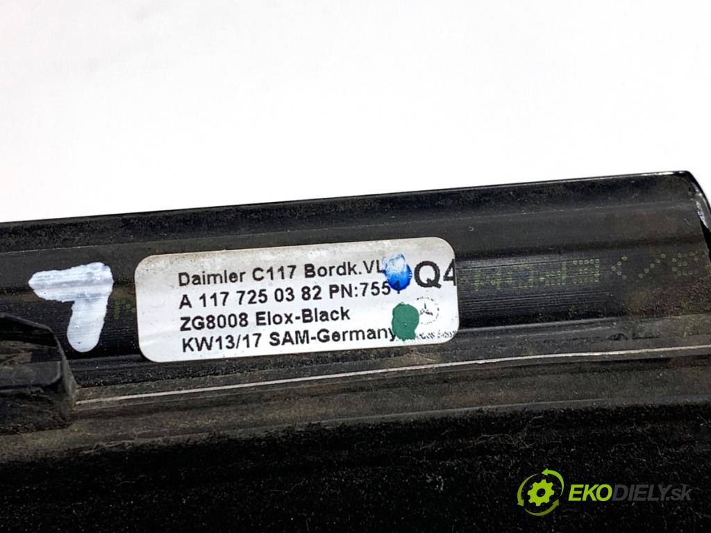 MERCEDES-BENZ CLA coupe coupe 2017 80 kW CLA 180 CDI / d (117.312) 1461 Lišta Sbírání: predný ľavy A1177250382