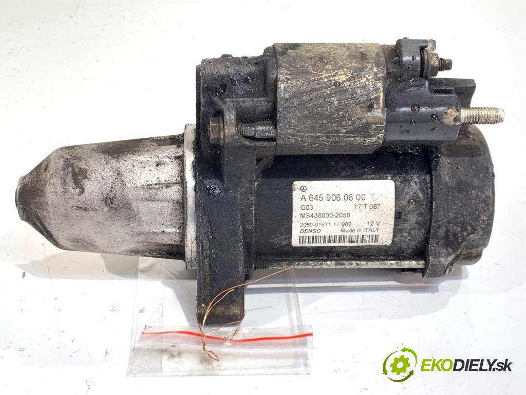 MERCEDES-BENZ CLA coupe coupe 2017 80 kW CLA 180 CDI / d (117.312) 1461 Štartér A6459060800 (Štartér)