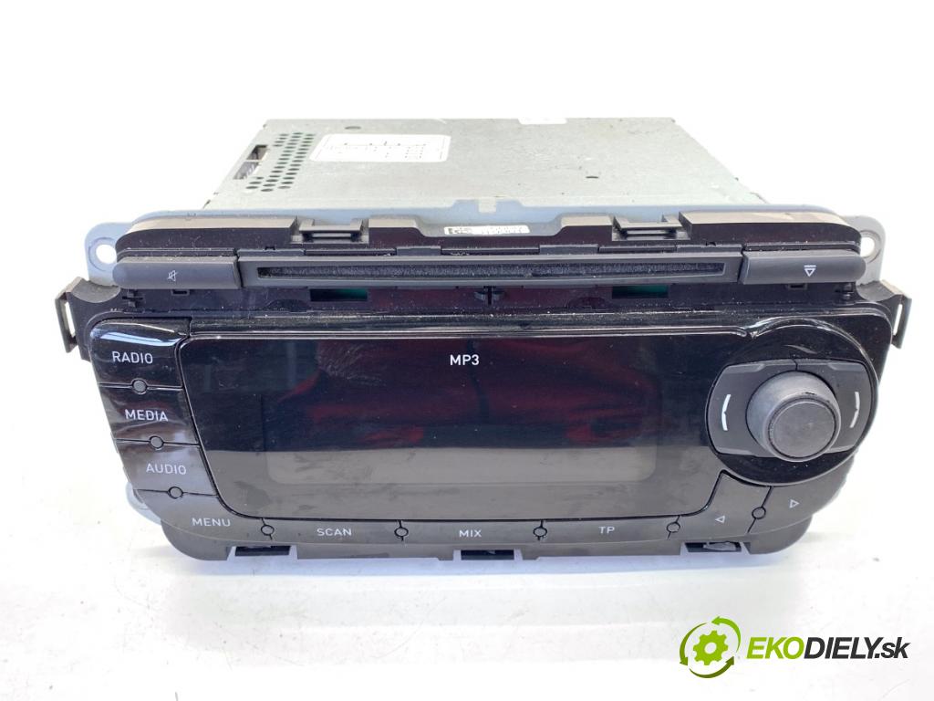 SEAT IBIZA IV coupe 2012 55 kW 1.2 TDI 1199 RADIO 6J1035153G (Audio zařízení)