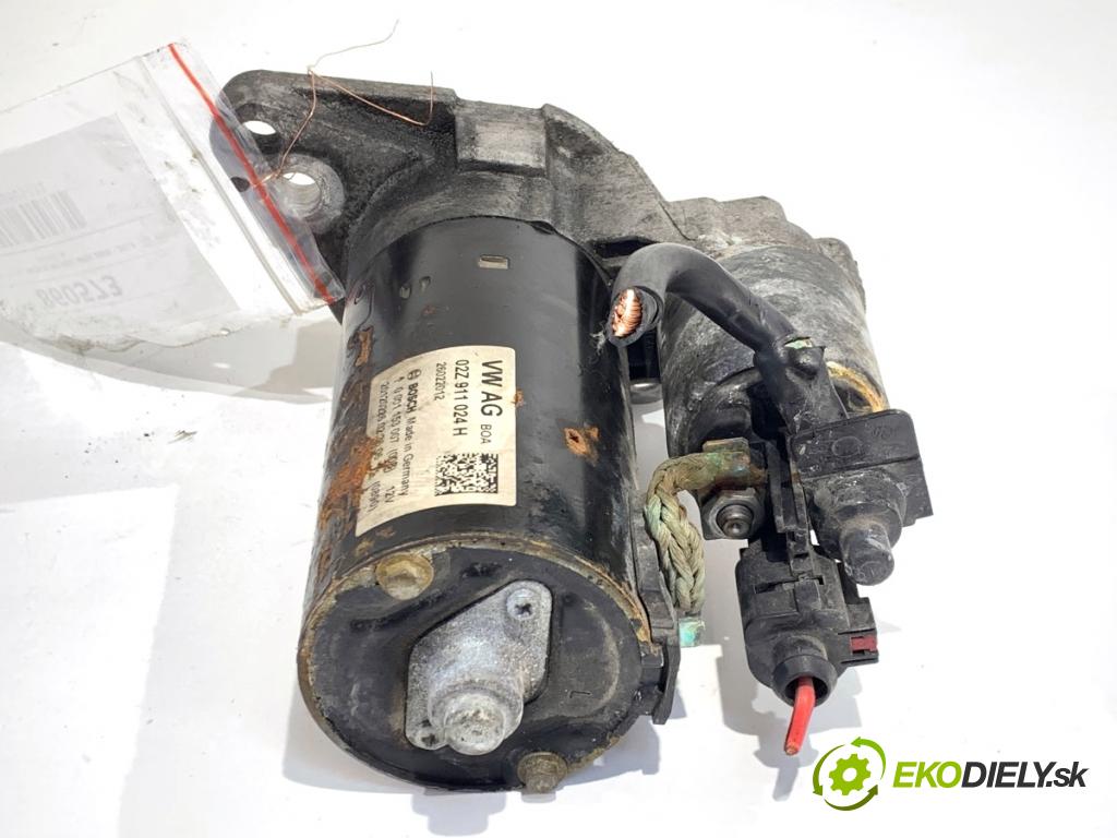 SEAT IBIZA IV coupe 2012 55 kW 1.2 TDI 1199 Štartér 02Z911024H (Štartér)