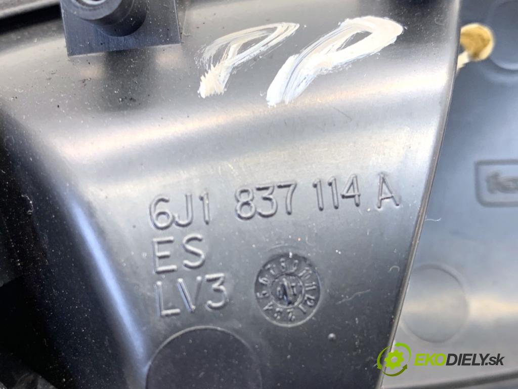 SEAT IBIZA IV coupe 2012 55 kW 1.2 TDI 1199 Kľučka vnútorná pravy predný 6J1837114A