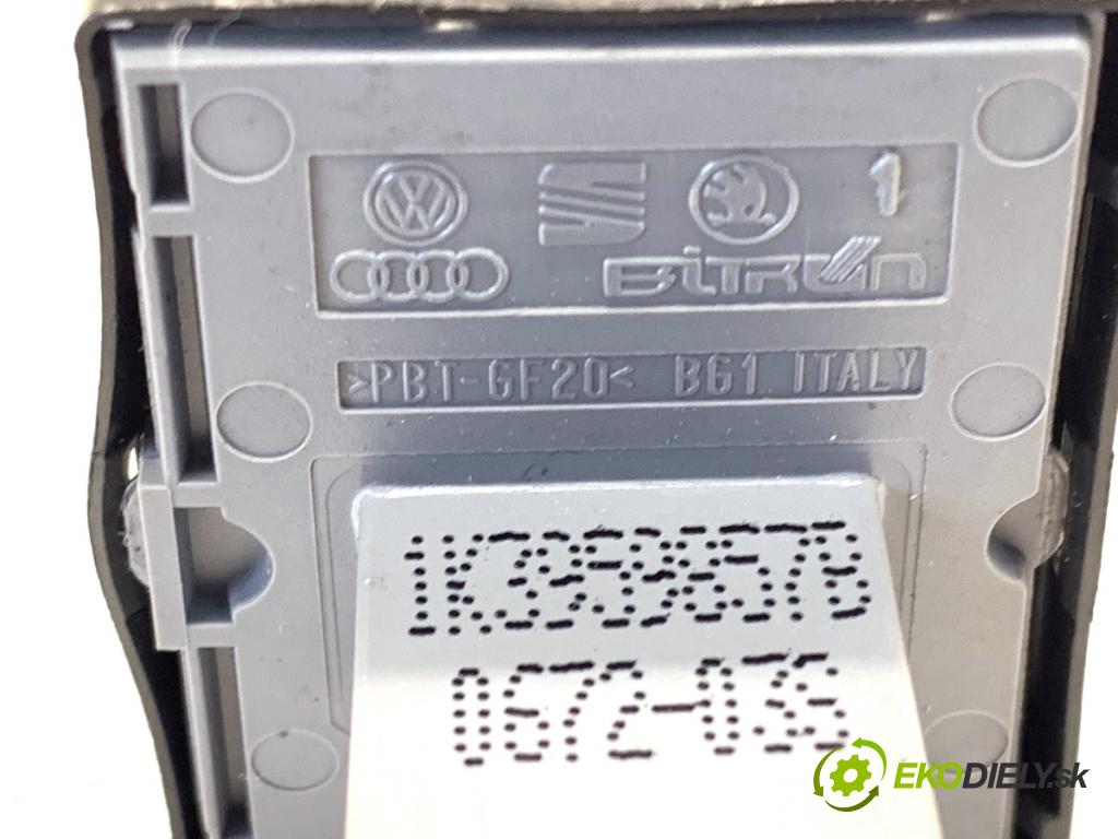 SEAT IBIZA IV coupe 2012 55 kW 1.2 TDI 1199 Prepínač okien 1K3959857B (Prepínacie páčky pod volantom)