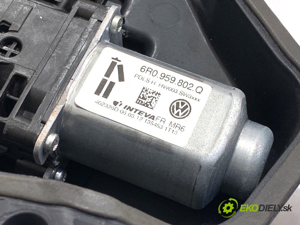 SEAT IBIZA IV coupe 2012 55 kW 1.2 TDI 1199 Mechanizmus okna pravy predný 6J3837402E