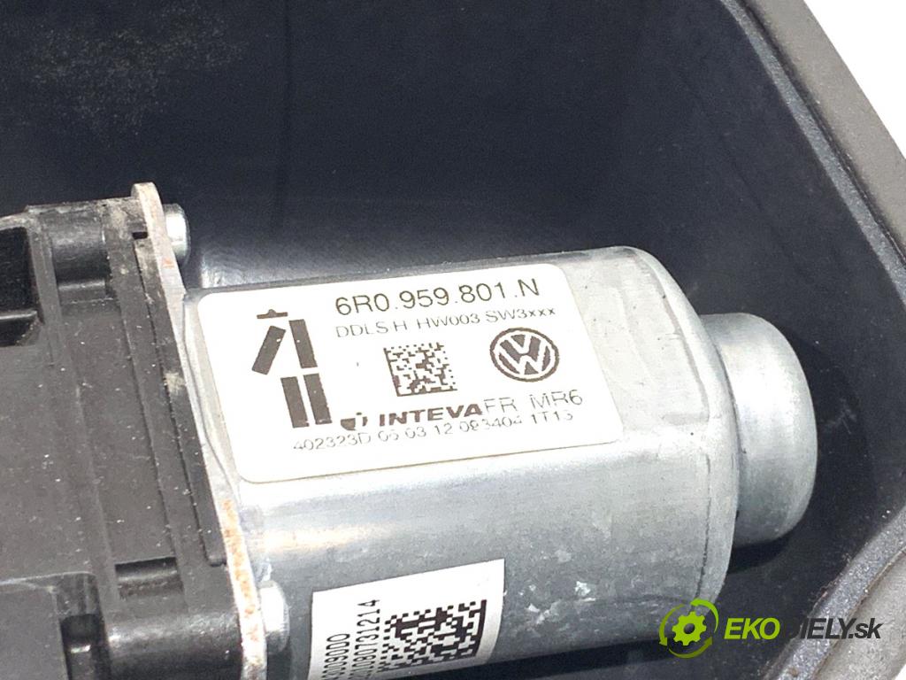 SEAT IBIZA IV coupe 2012 55 kW 1.2 TDI 1199 mechanismus okna levý přední část 6J3837401E