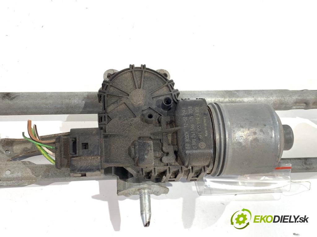 SEAT IBIZA IV coupe 2012 55 kW 1.2 TDI 1199 mechanismus stěračů přední část 6R1955023C (Motorek stěračů přední)