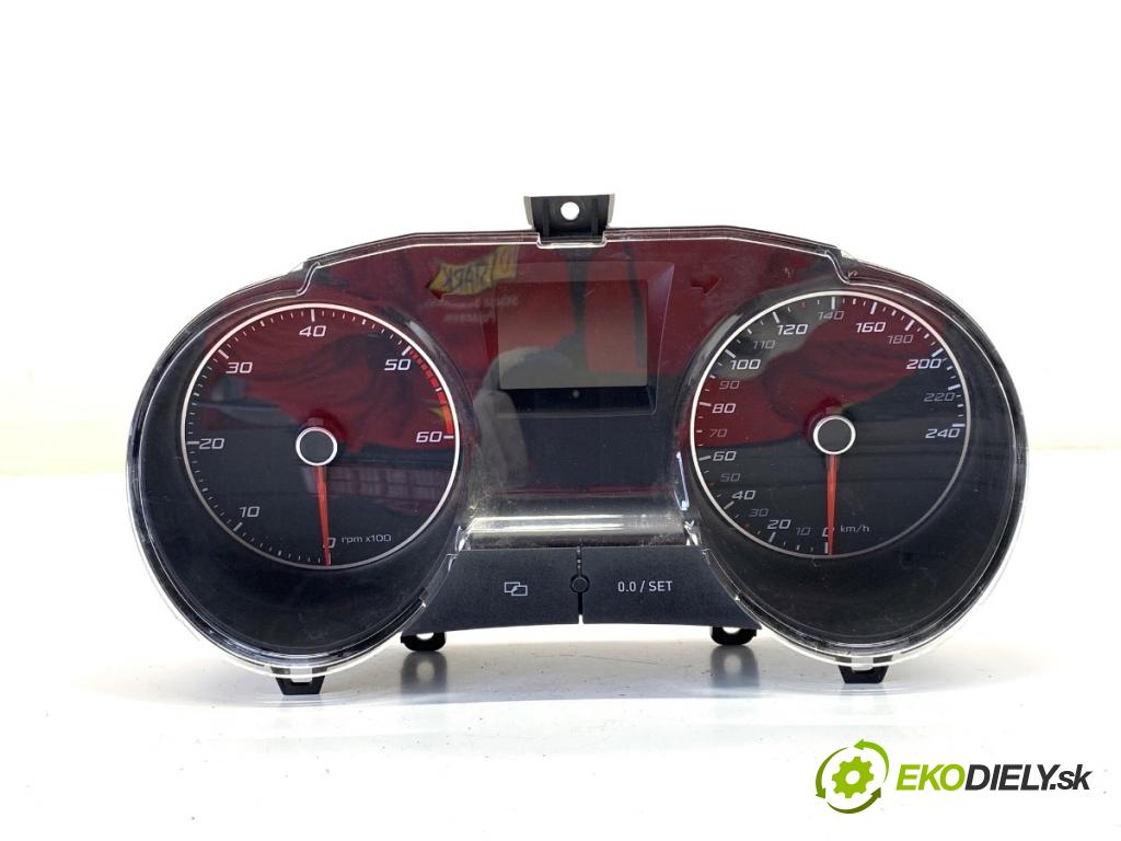 SEAT IBIZA IV coupe 2012 55 kW 1.2 TDI 1199 prístrojovka 6J0920804N (Přístrojová deska)