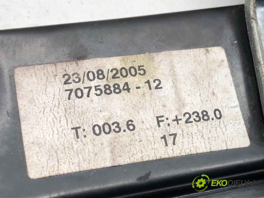 BMW E90 sedan 2005 95 kW 318 i 1995 Mechanizmus okna pravy zad